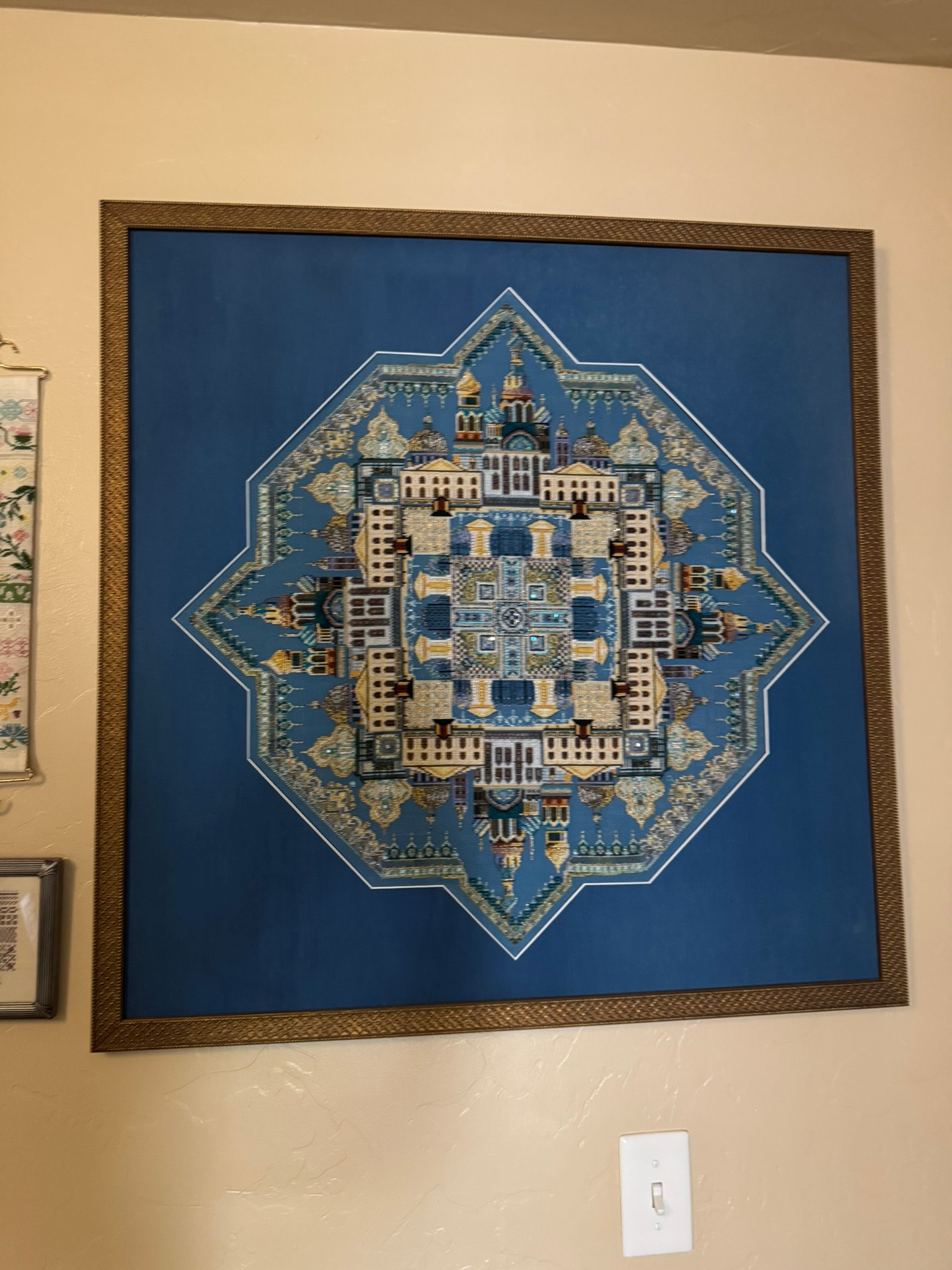 Palace on blue — an architectural masterpiece